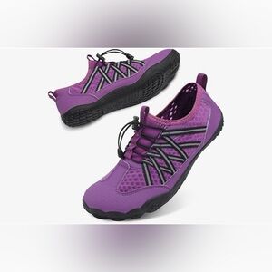 NEW Barefoot Water Shoes Wide Toe Box Lightweight Quick Dry Aqua Socks 7W/6M